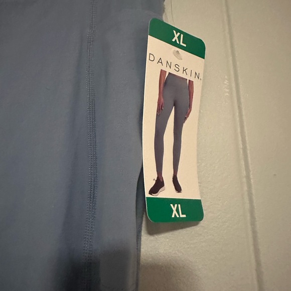 Danskin Periwinkle Blue Athletic Leggings - Picture 2 of 3